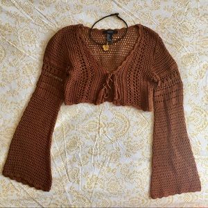 Brown Shrug